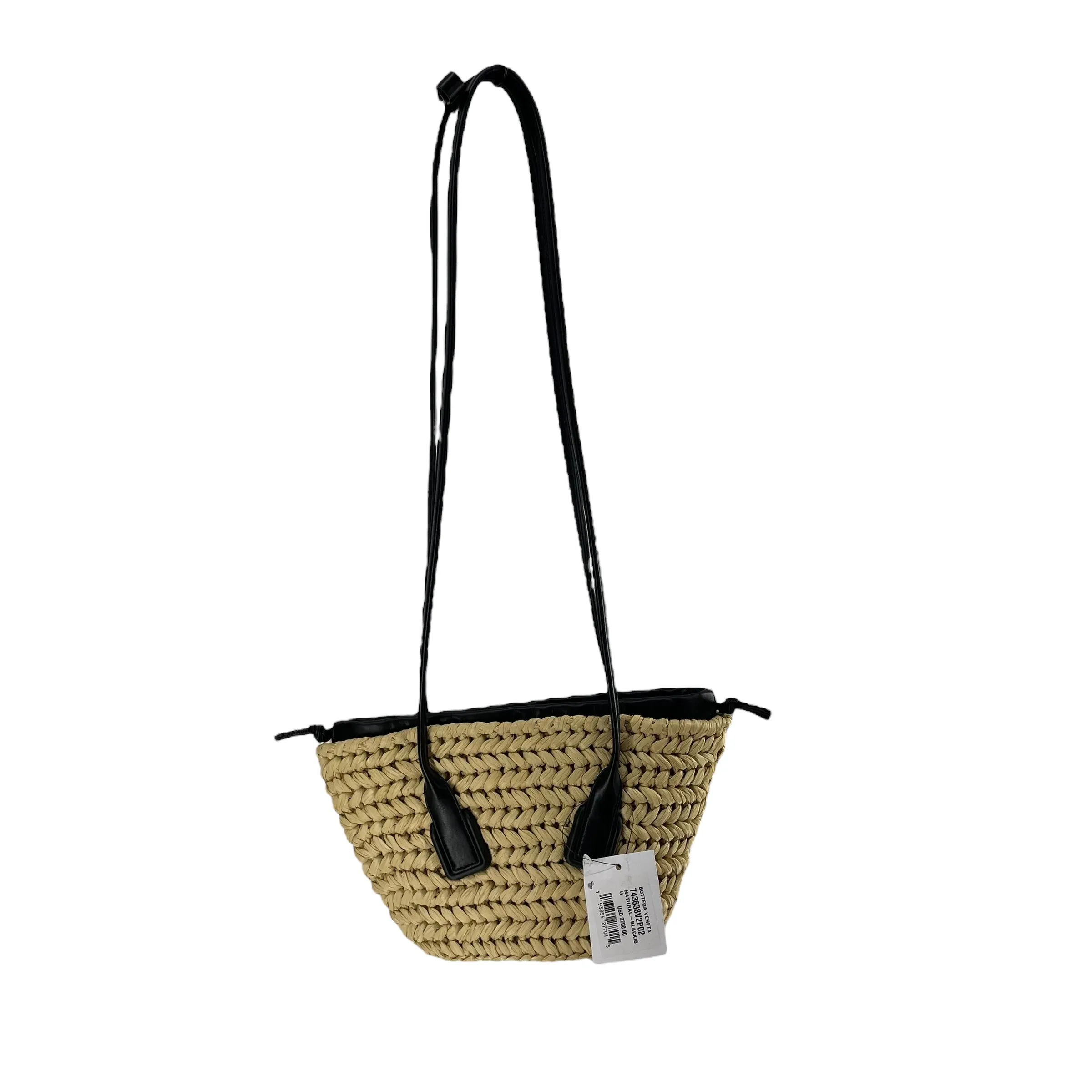 BOTTEGA VENETA/Bag/BLK/WEAVE BASKET BLK