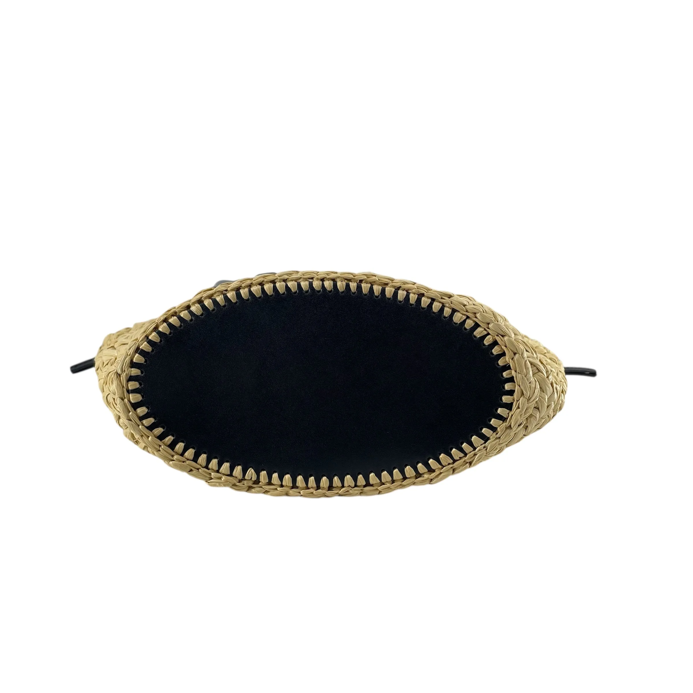 BOTTEGA VENETA/Bag/BLK/WEAVE BASKET BLK
