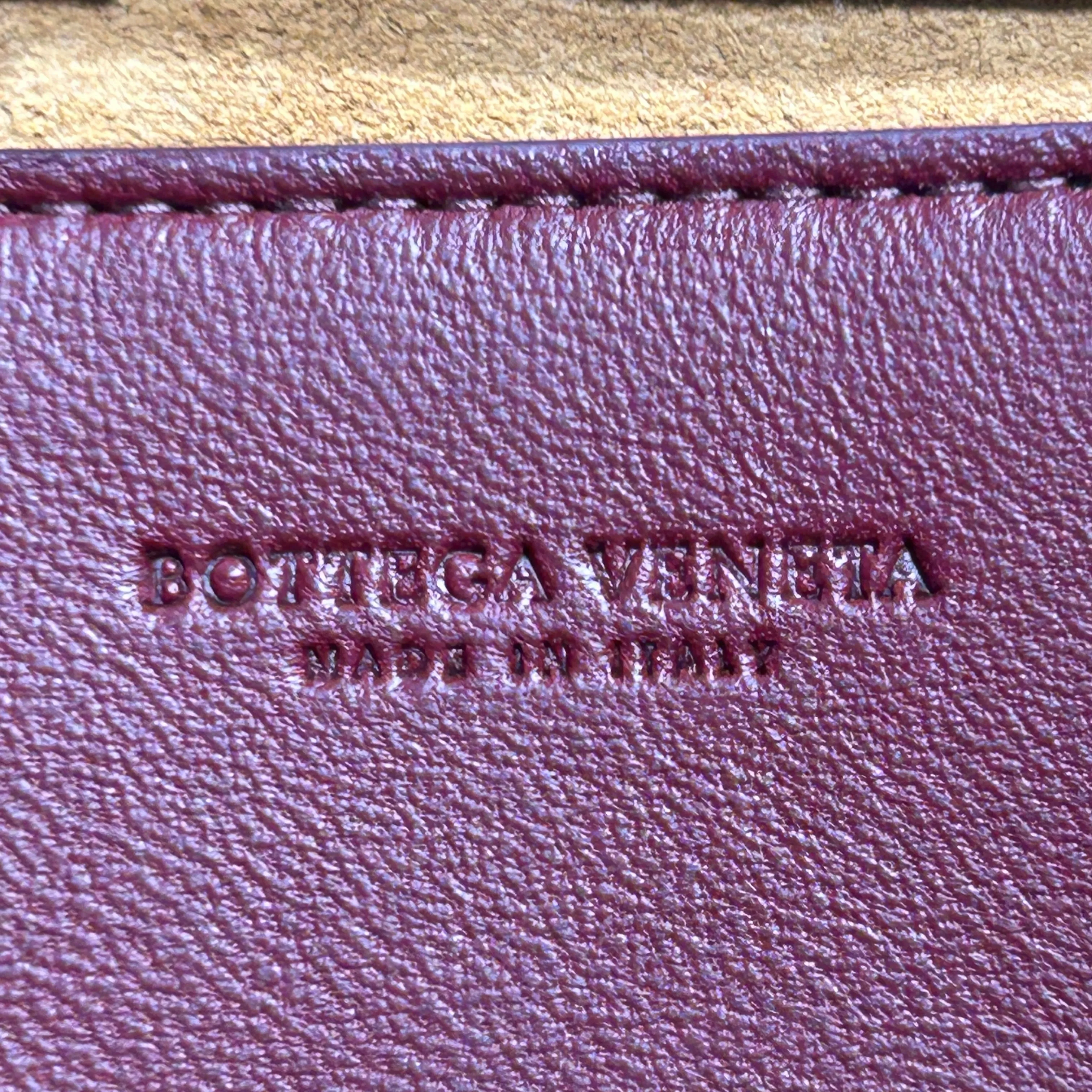 BOTTEGA VENETA/Bag/Border/Leather/BRD/Cassette in Barolo