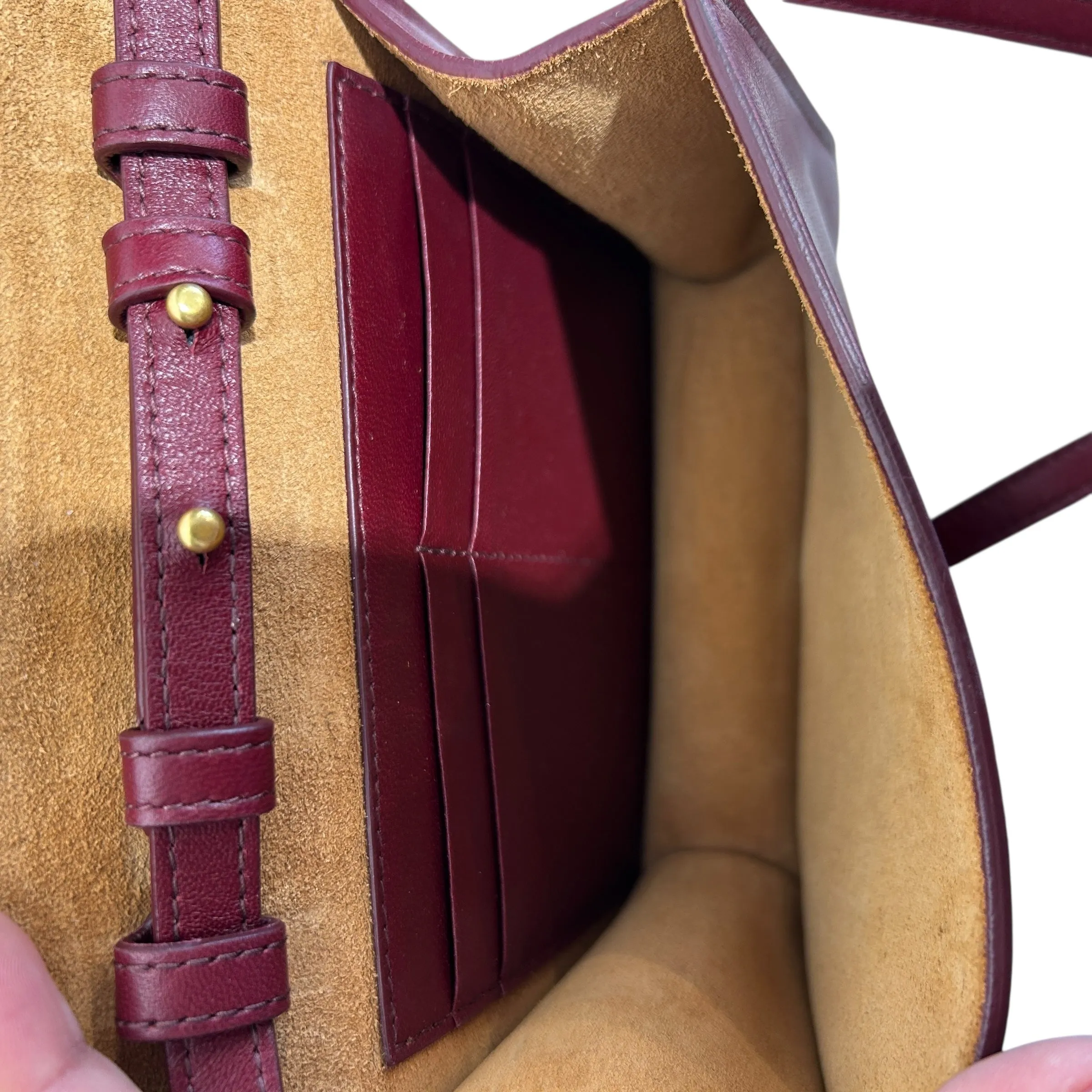 BOTTEGA VENETA/Bag/Border/Leather/BRD/Cassette in Barolo