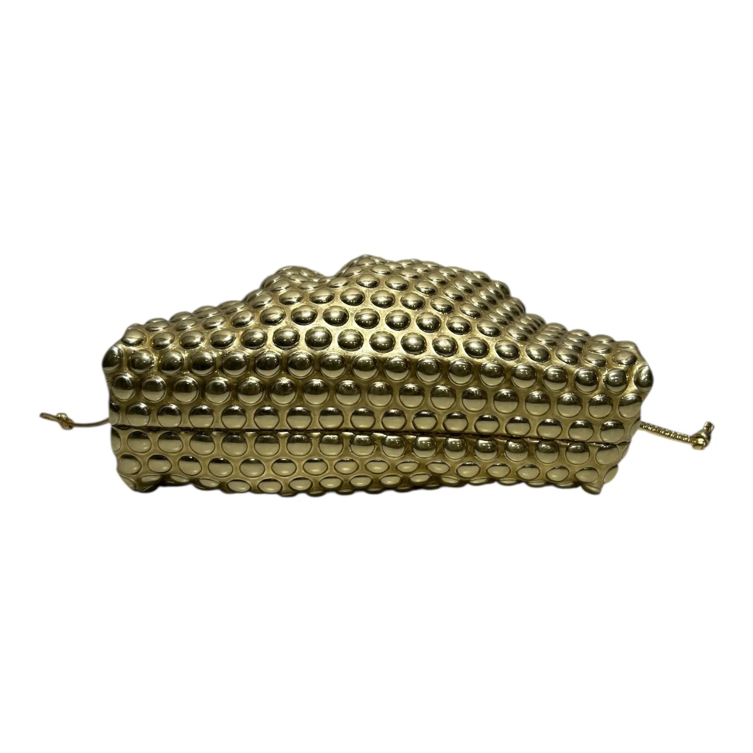 BOTTEGA VENETA/Bag/GLD/POUCH LEATHER CLUTCH BAG
