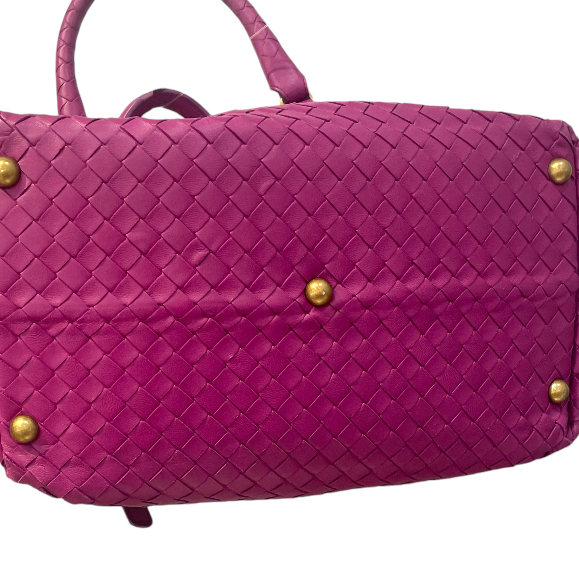 BOTTEGA VENETA/Bag/Leather/PNK/Intercciato