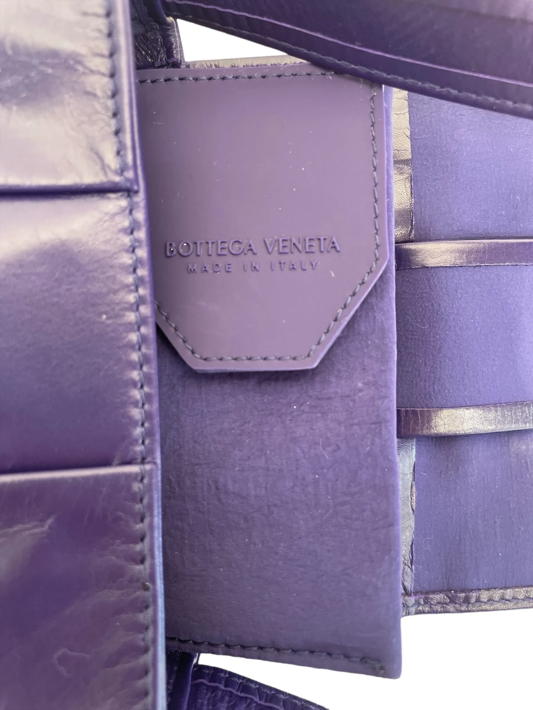 BOTTEGA VENETA/Bag/Leather/PPL/Mini Cassette Bag