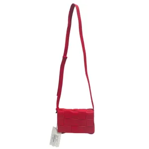 BOTTEGA VENETA/Bag/Leather/RED/cassette shoulder bag