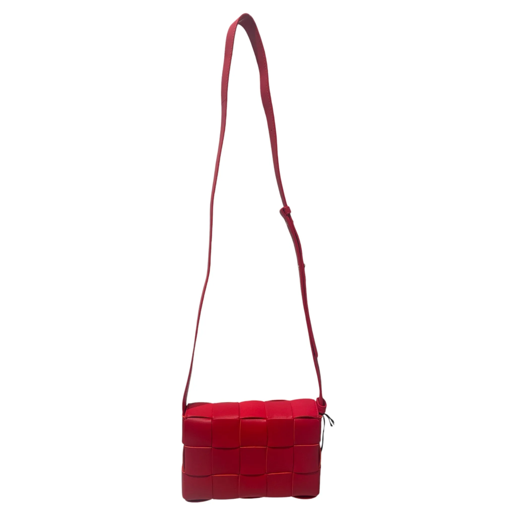 BOTTEGA VENETA/Bag/Leather/RED/cassette shoulder bag