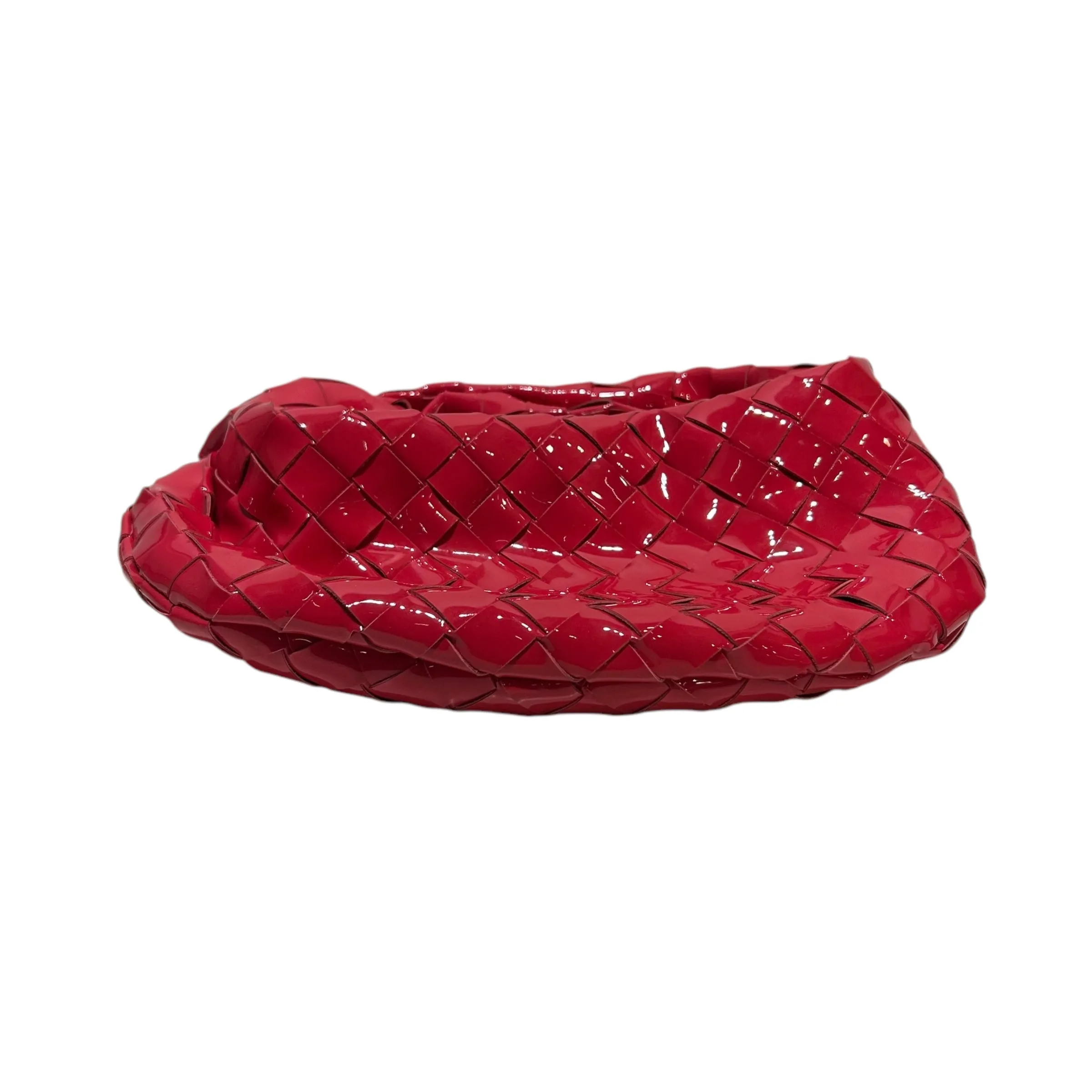 BOTTEGA VENETA/Bag/Leather/RED/INTRECCIATO MINI JODIE
