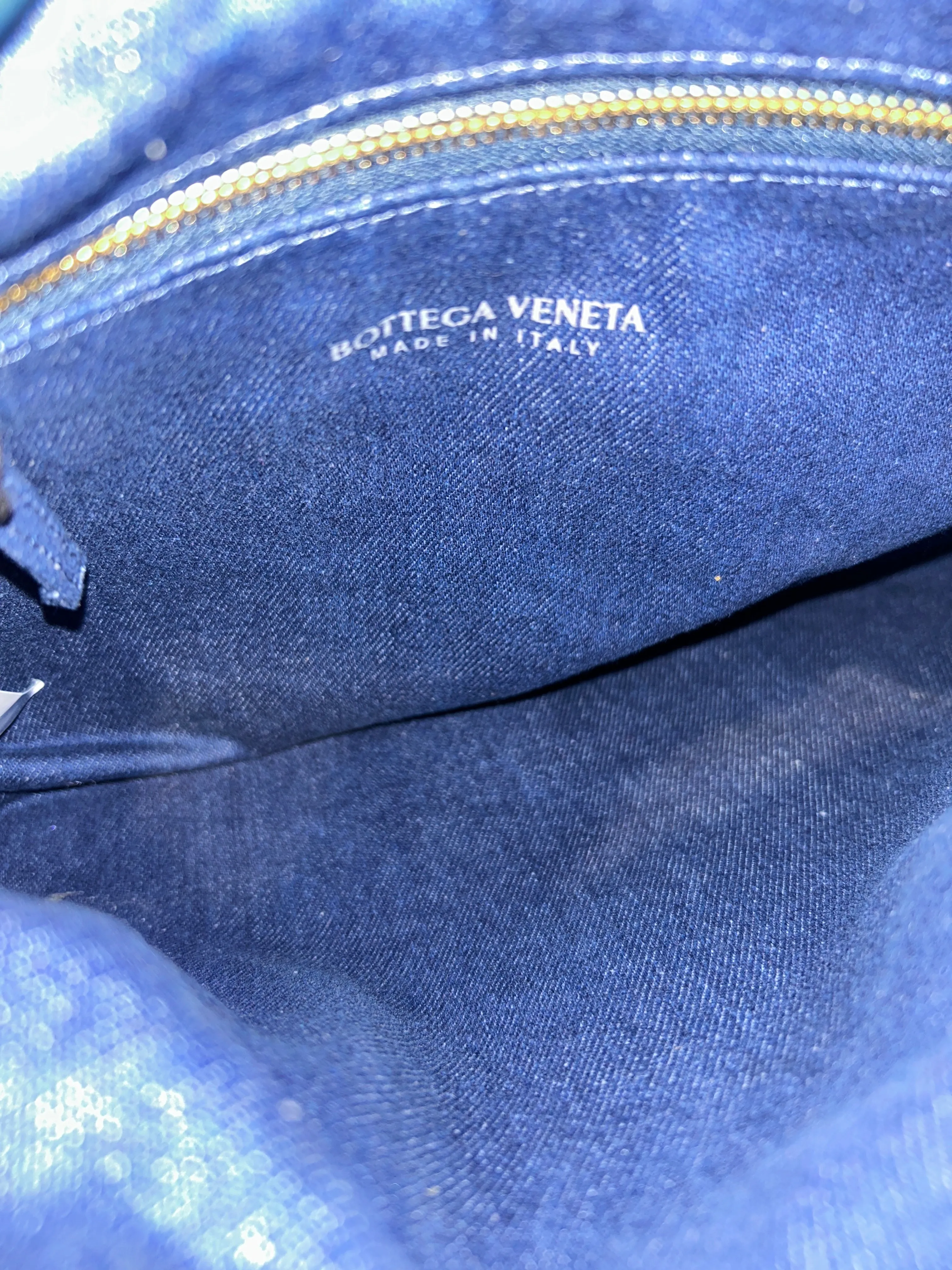 BOTTEGA VENETA/Bag/NVY/DENIM NAPPA INTRECCIATO