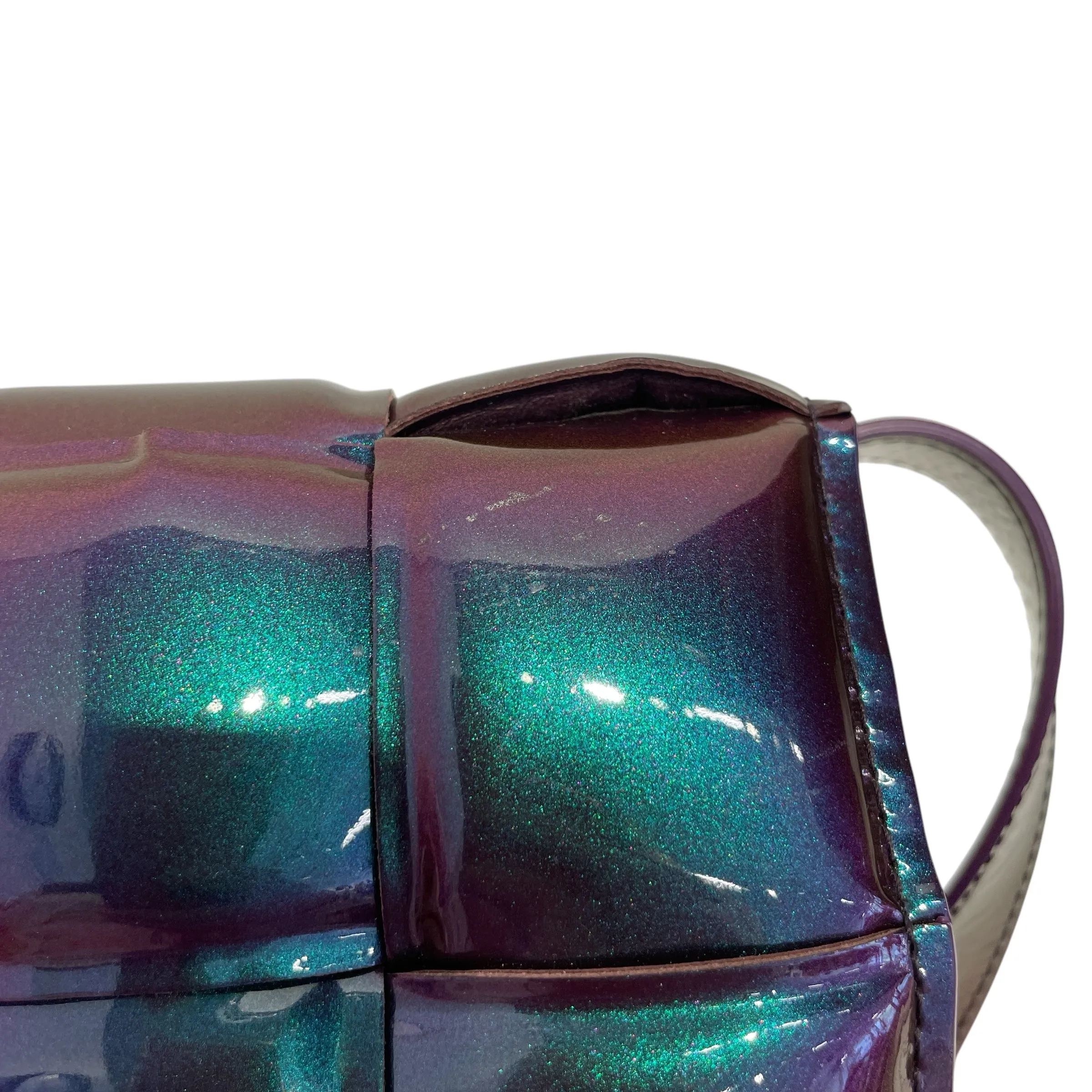 BOTTEGA VENETA/Cross Body Bag/OS/Iridescent/MLT/Padded Cassette Glossy