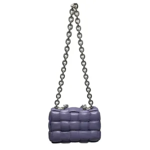 BOTTEGA VENETA/Hand Bag/Leather/PPL/Padded Chain Cassette