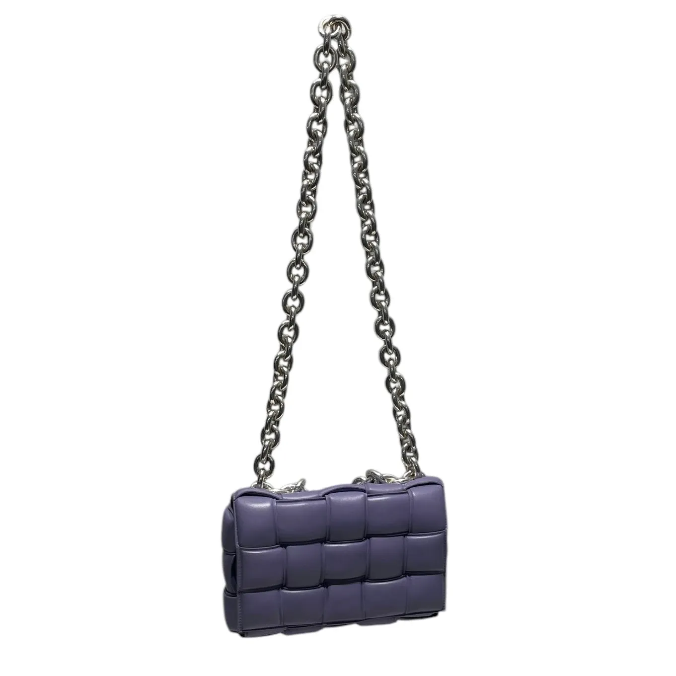 BOTTEGA VENETA/Hand Bag/Leather/PPL/Padded Chain Cassette