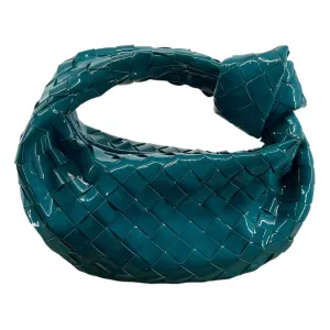 BOTTEGA VENETA/Hand Bag/S/Leather/BLU/BV JODIE HOBO
