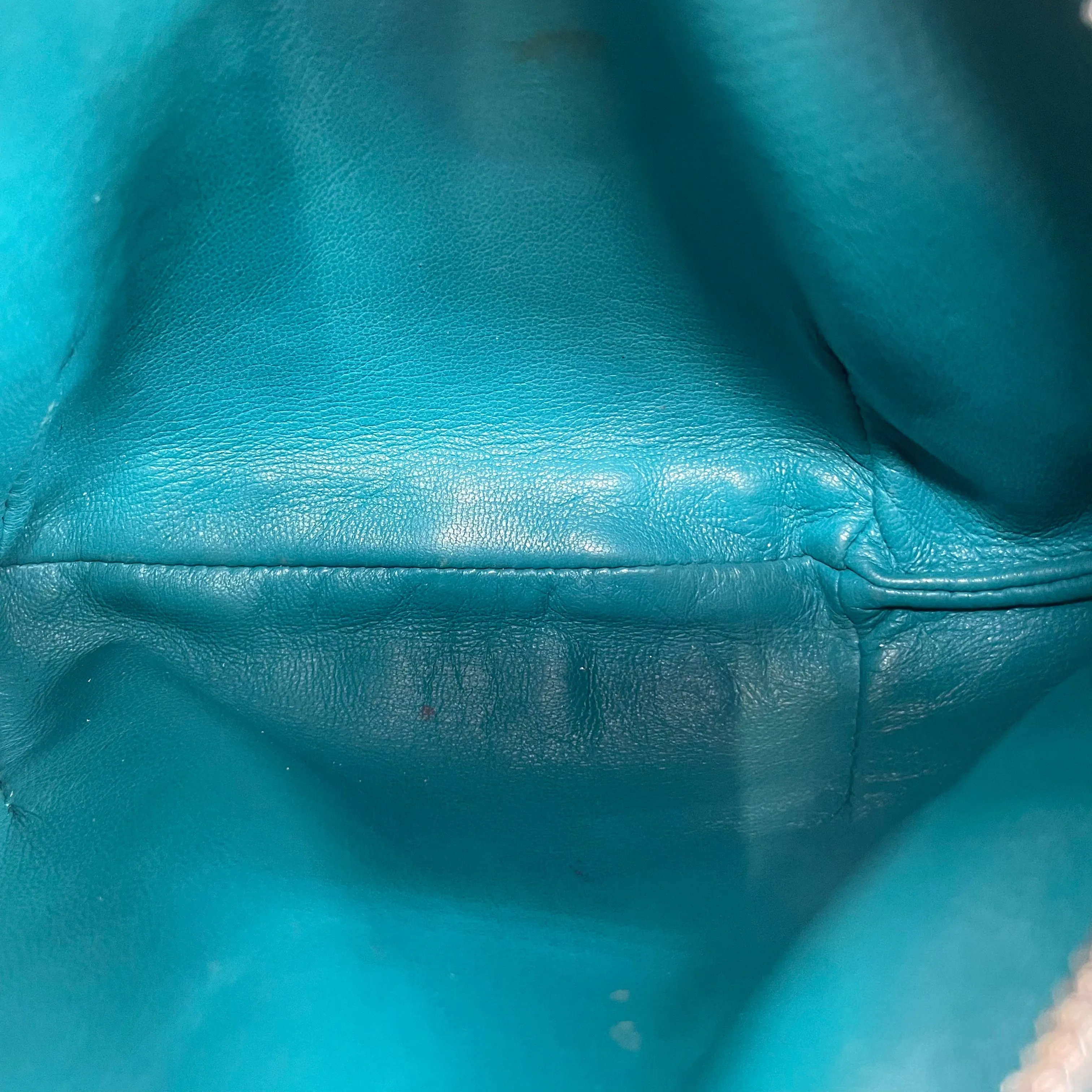 BOTTEGA VENETA/Hand Bag/S/Leather/BLU/BV JODIE HOBO