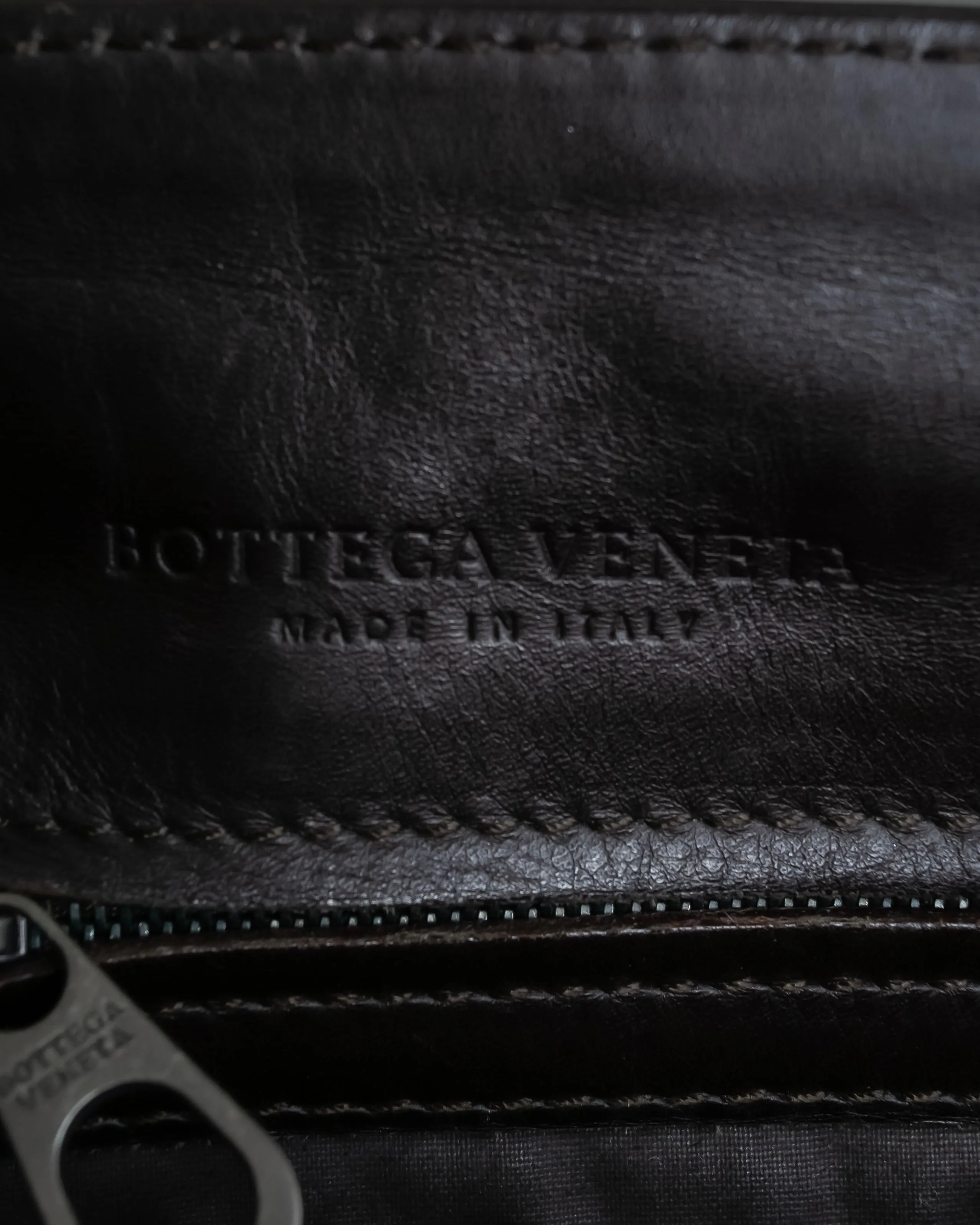 BOTTEGA VENETA" Intrecciato out pocket design briefcase bag