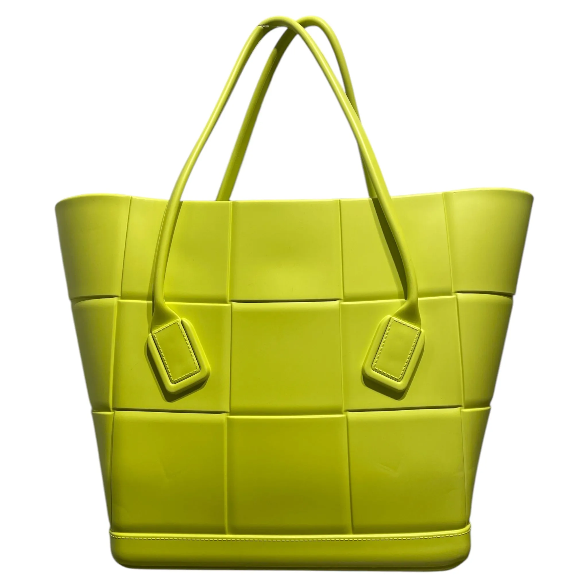 BOTTEGA VENETA/Tote Bag/GRN/Rubber Arco Tote