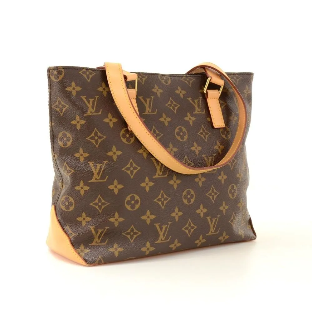 Cabas Piano Monogram Canvas Shoulder Bag