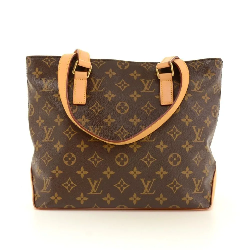 Cabas Piano Monogram Canvas Shoulder Bag