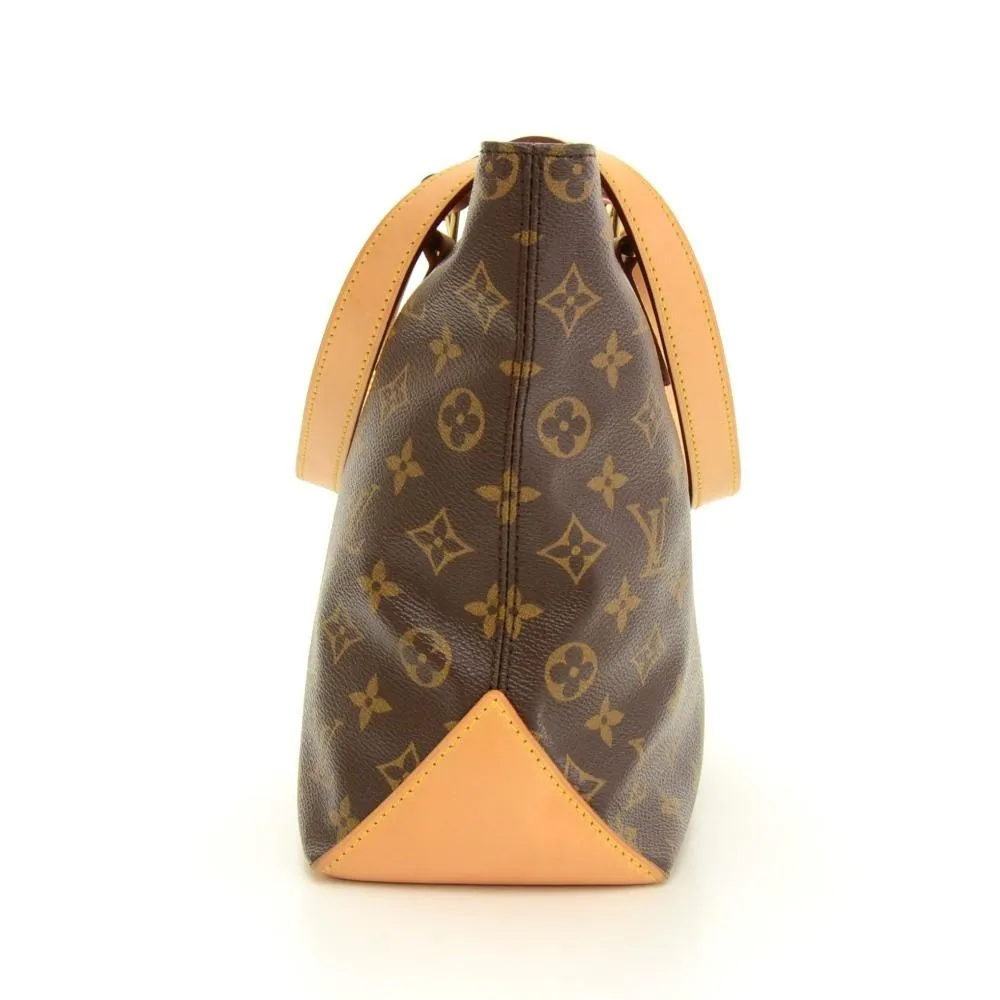 Cabas Piano Monogram Canvas Shoulder Bag