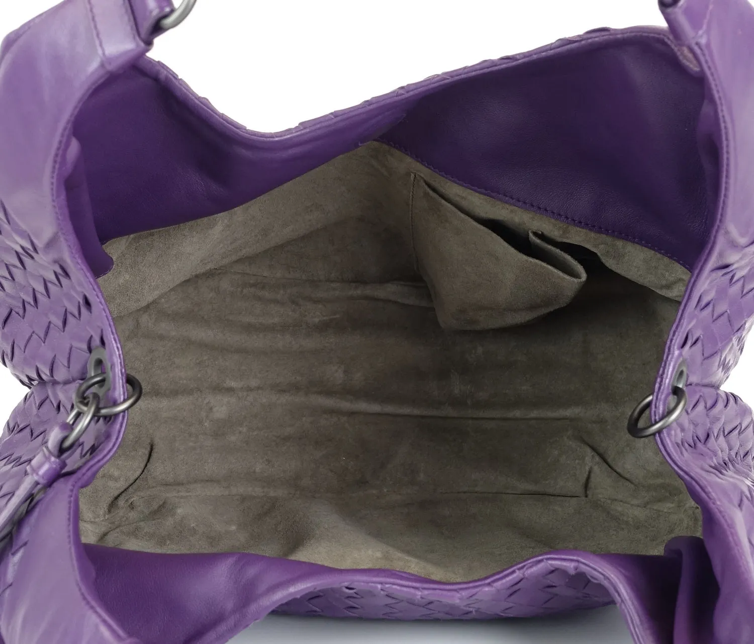 Campana Intrecciato Nappa Leather Medium Hobo Bag