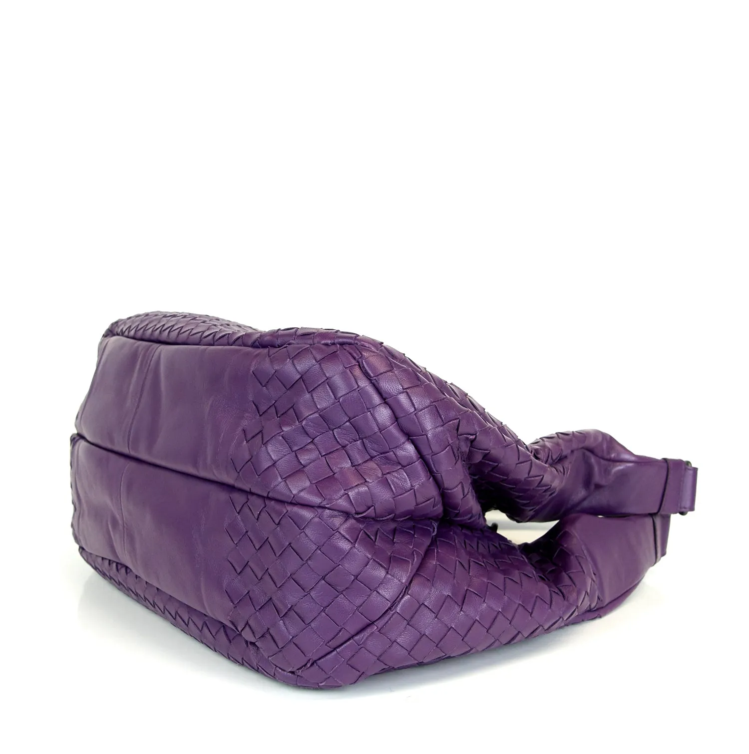 Campana Intrecciato Nappa Leather Medium Hobo Bag