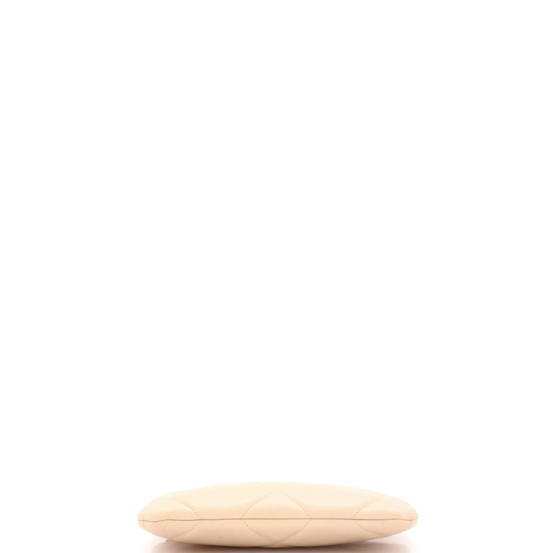Chanel 19 O Case Pouch Quilted Goatskin
