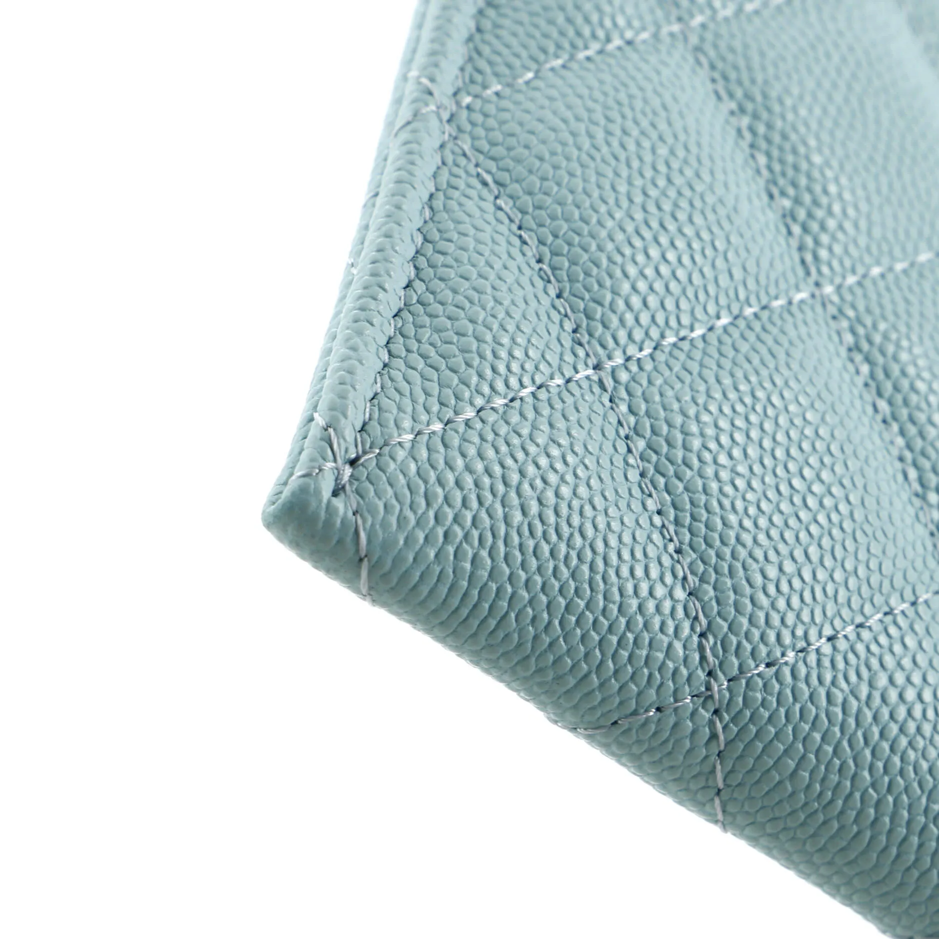 Chanel Classic Zip Pouch Quilted Caviar