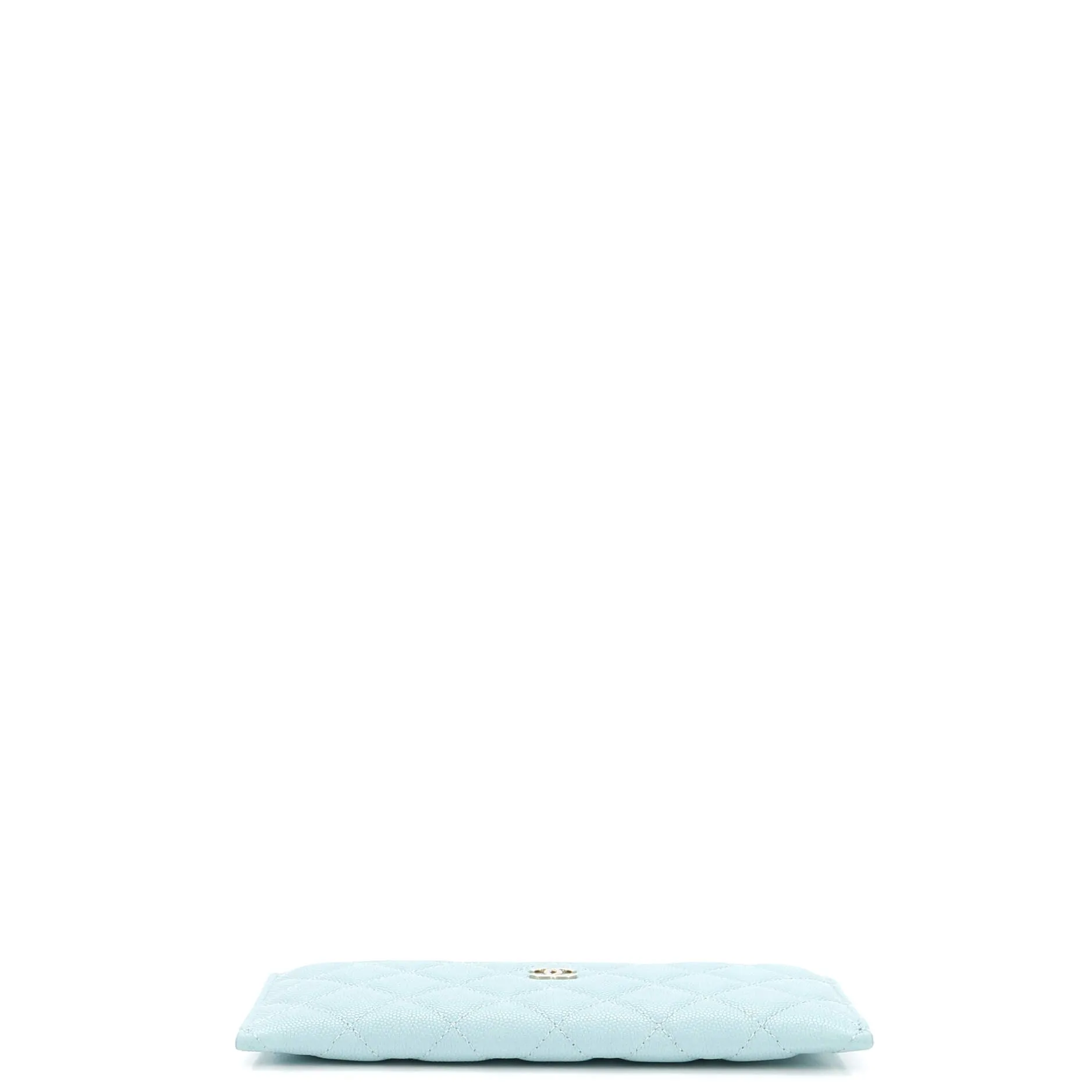 Chanel Classic Zip Pouch Quilted Caviar