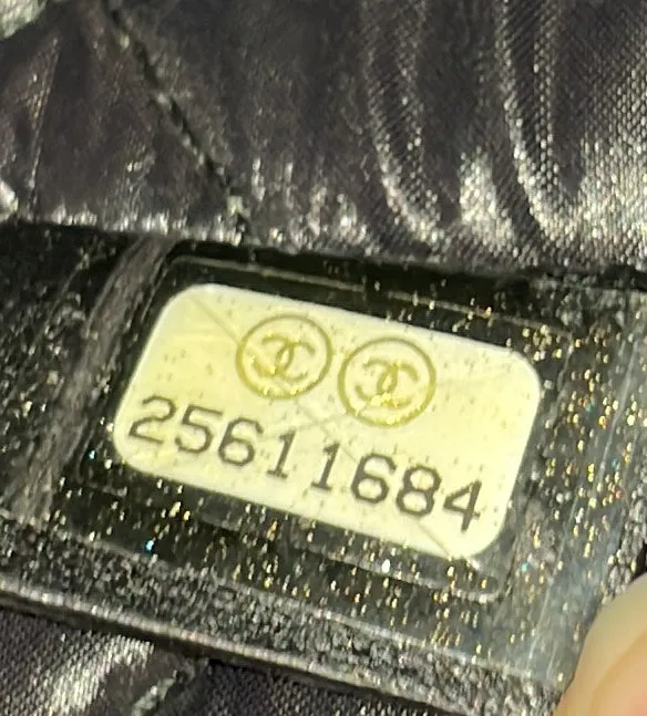 Chanel Deauville Pouch Studded Caviar