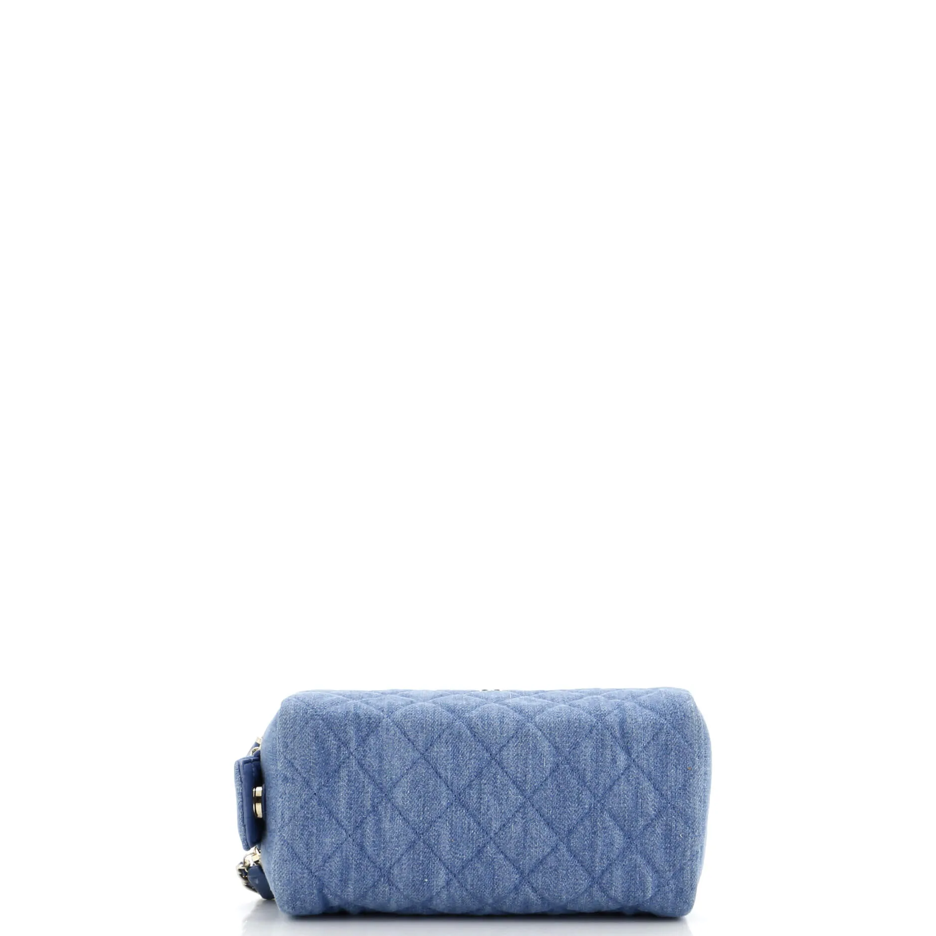 Chanel Double Zip Toiletry Pouch Quilted