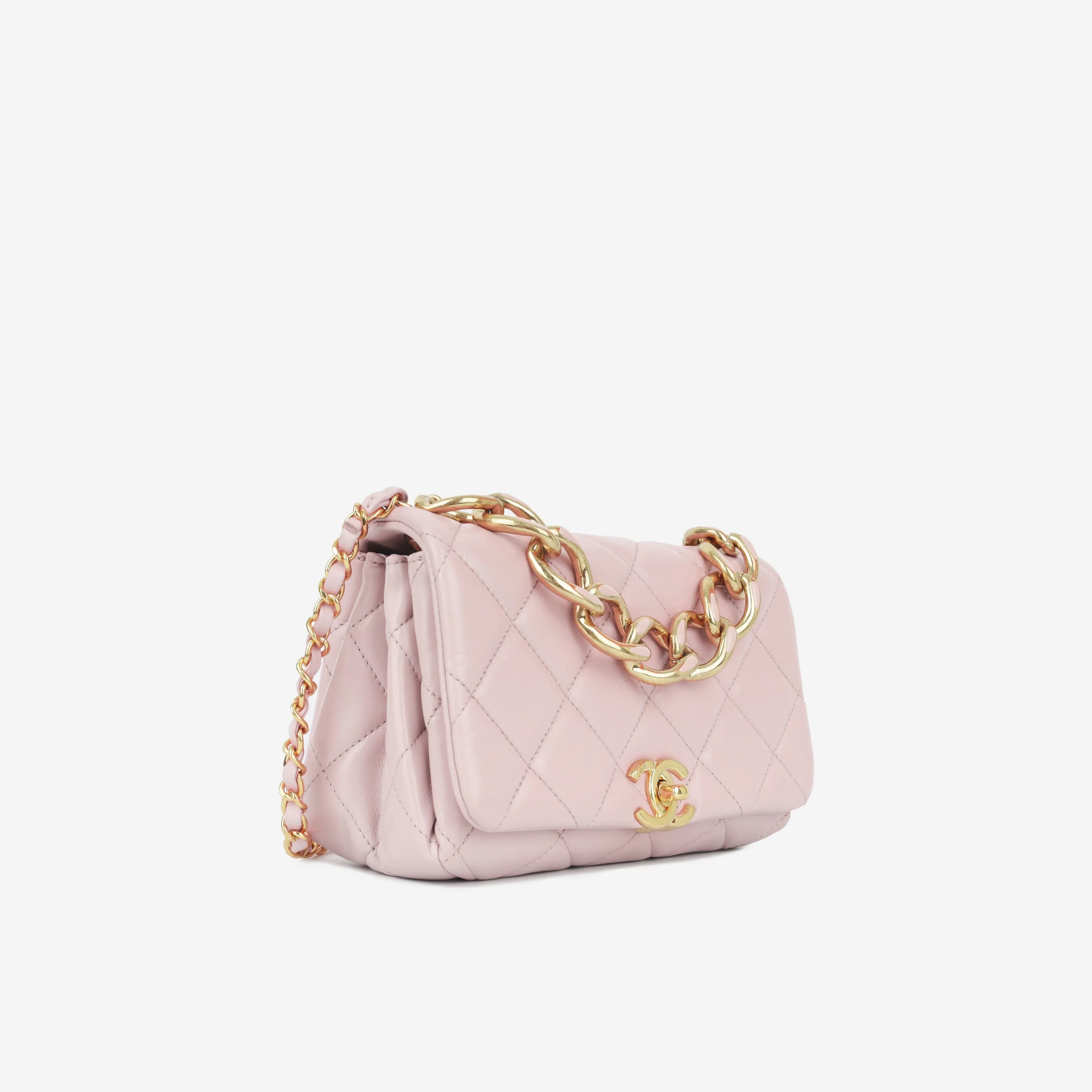 Chanel Seasonal Enamel Chain Top Flap