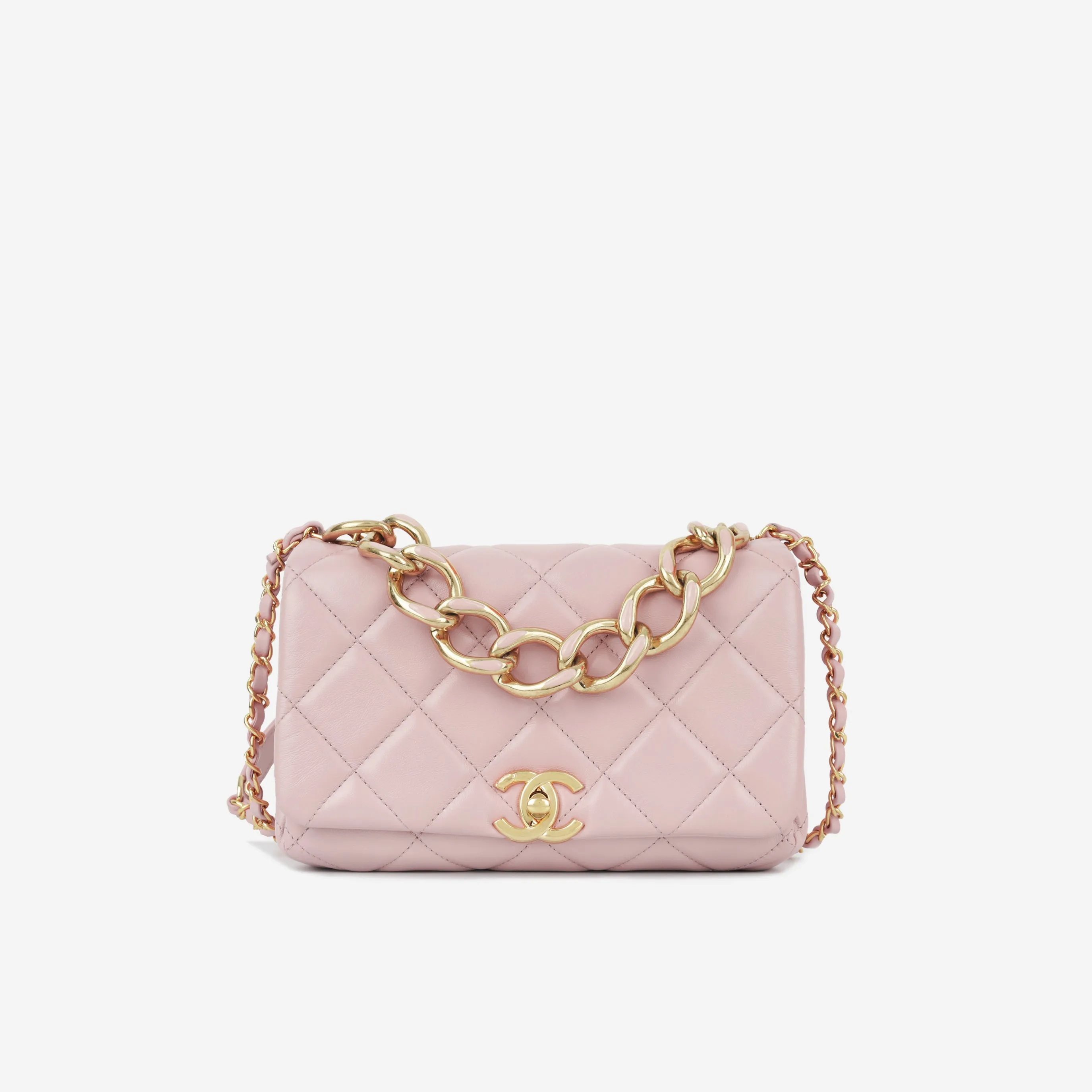 Chanel Seasonal Enamel Chain Top Flap