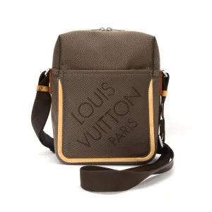 Citadin Damier Geant Canvas Messenger Bag