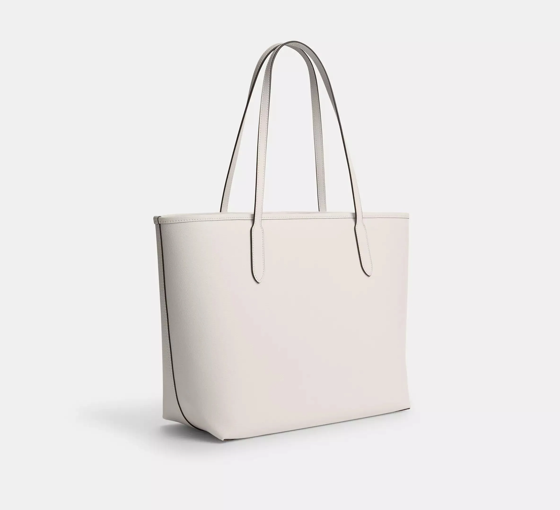 City Tote Bag - Pebbled Leather