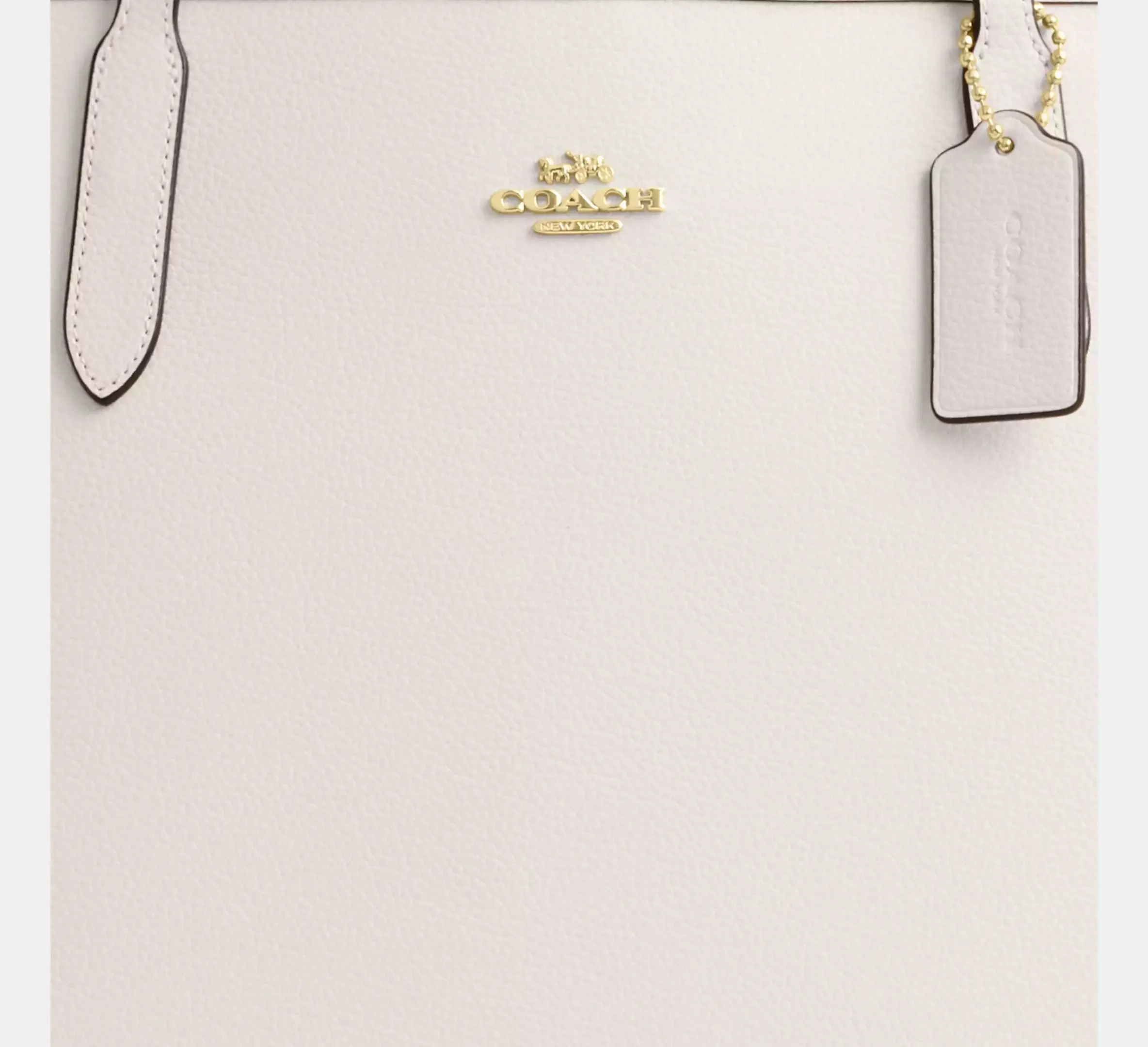 City Tote Bag - Pebbled Leather