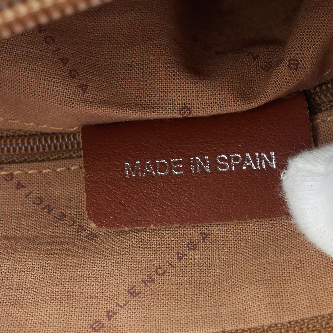 Coated Monogram Canvas Tote Bag
