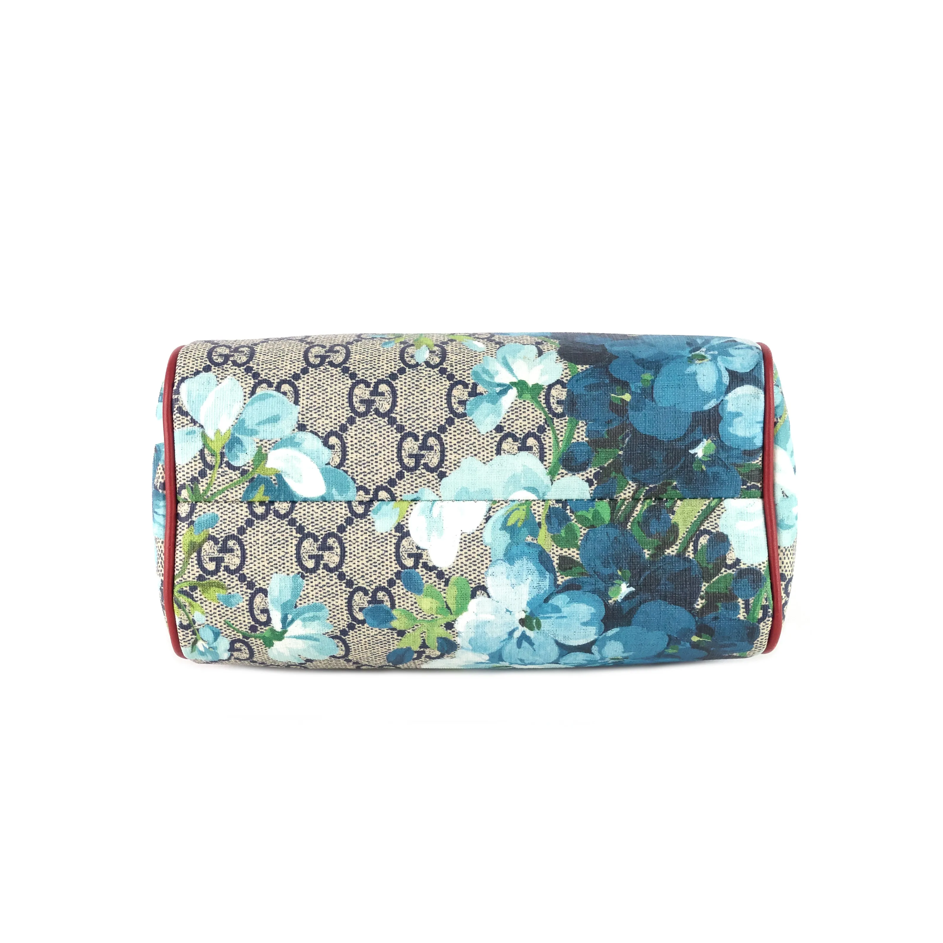 Convertible Boston Nano GG Blooms Supreme Canvas Bag