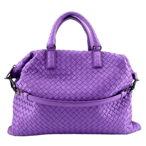 Convertible Intrecciato Nappa Leather Medium Tote Bag