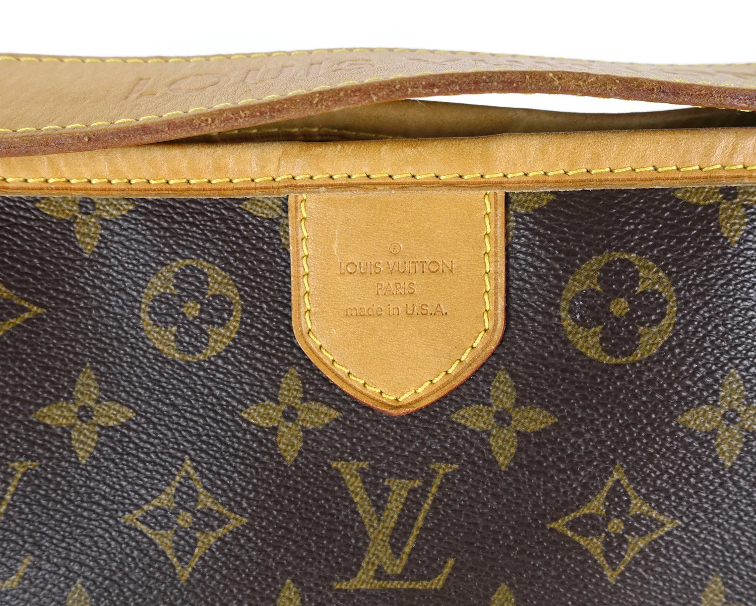 Delightful PM Monogram Canvas Tote Bag