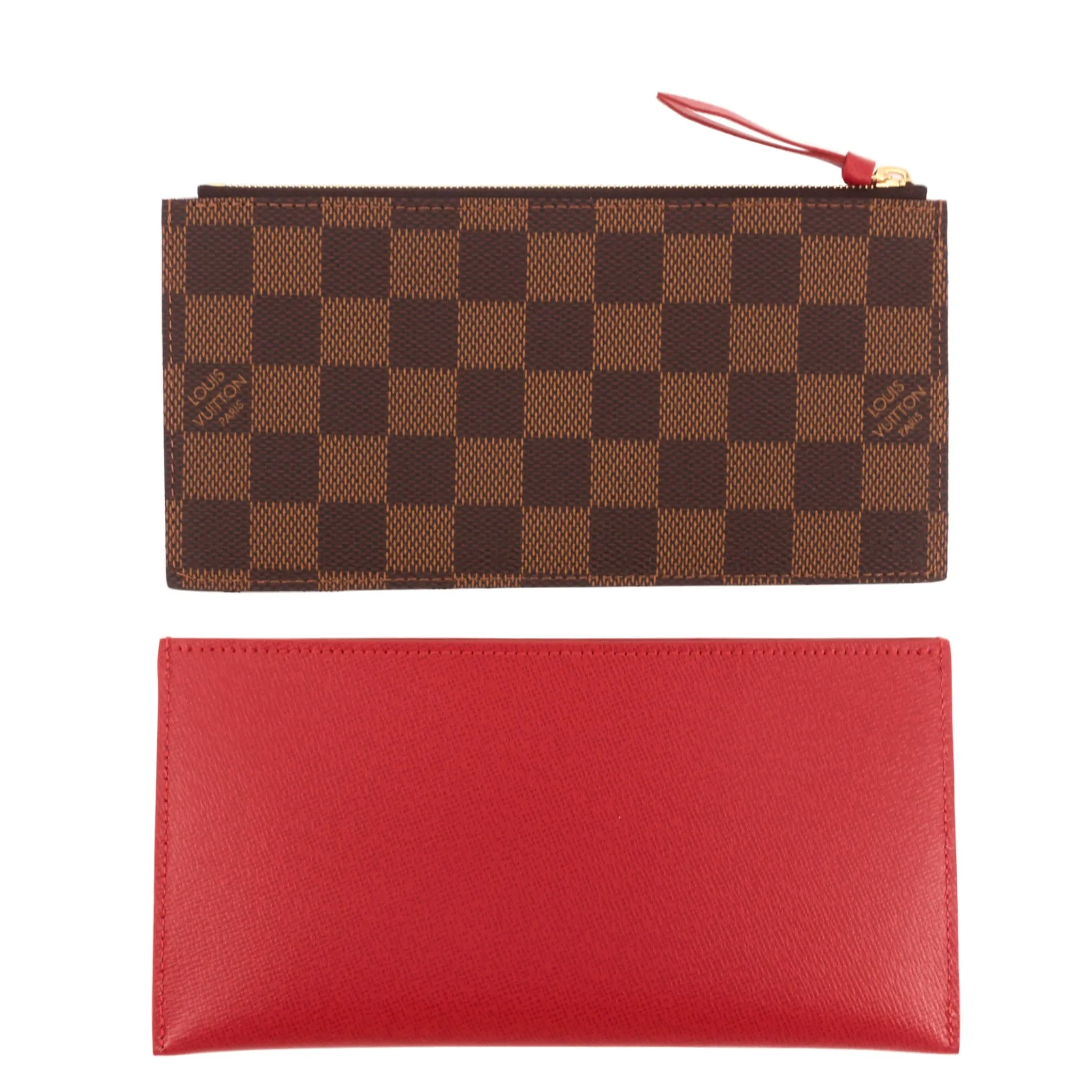 Flicie Pochette Damier Ebene Canvas Bag