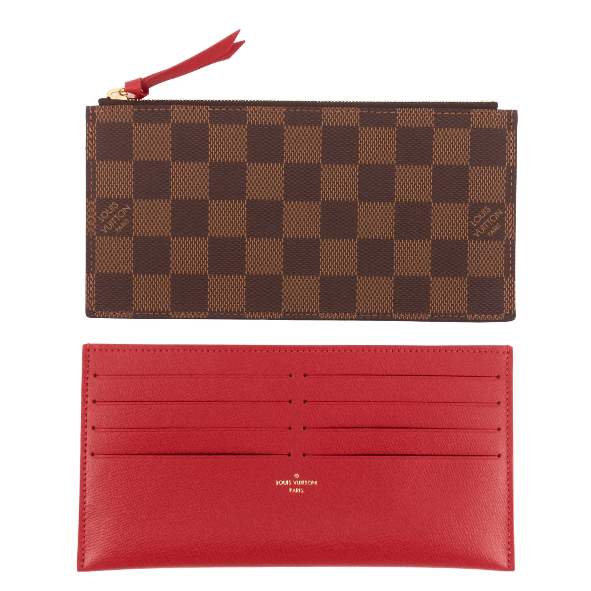 Flicie Pochette Damier Ebene Canvas Bag