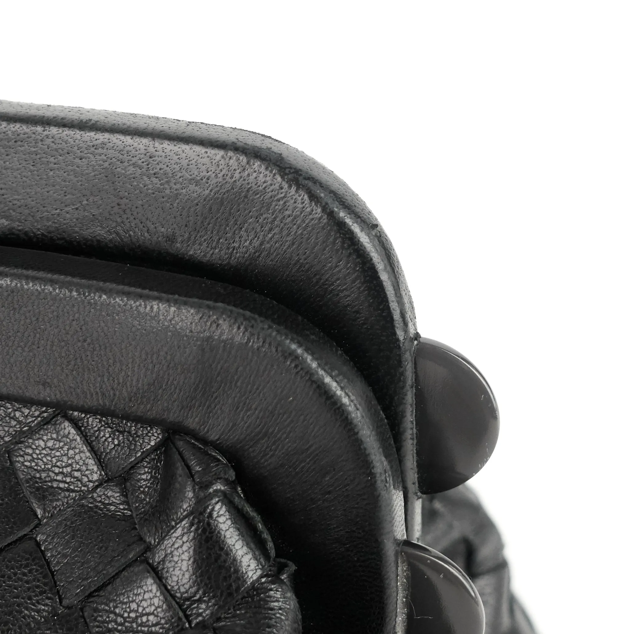 Frame Intrecciato Nappa Leather Bag