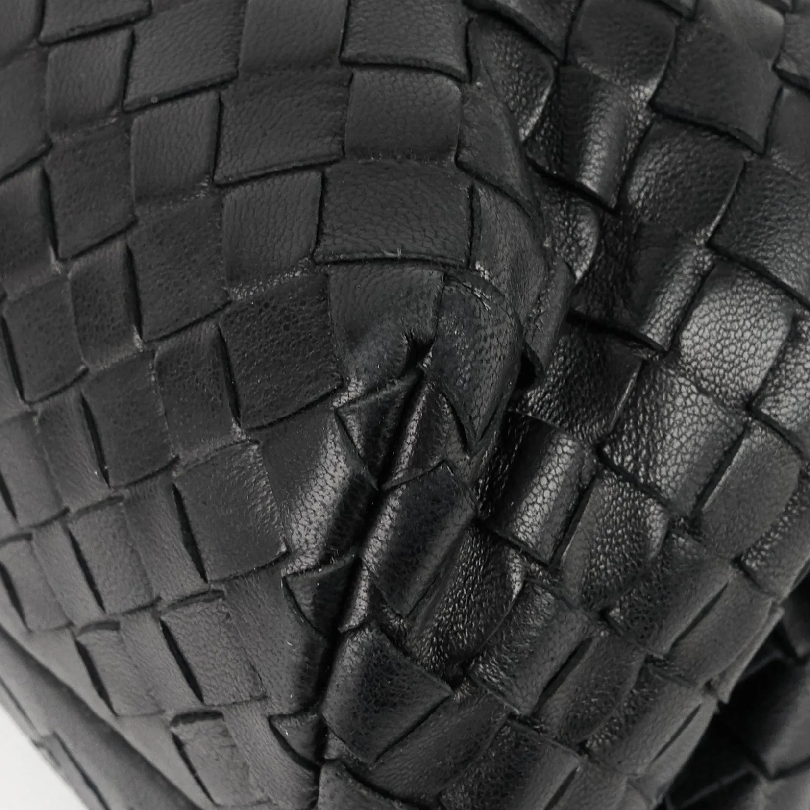 Frame Intrecciato Nappa Leather Bag