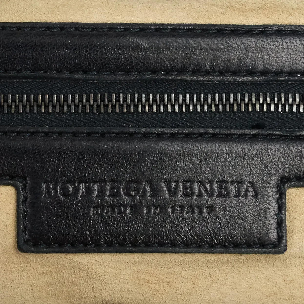 Frame Intrecciato Nappa Leather Bag