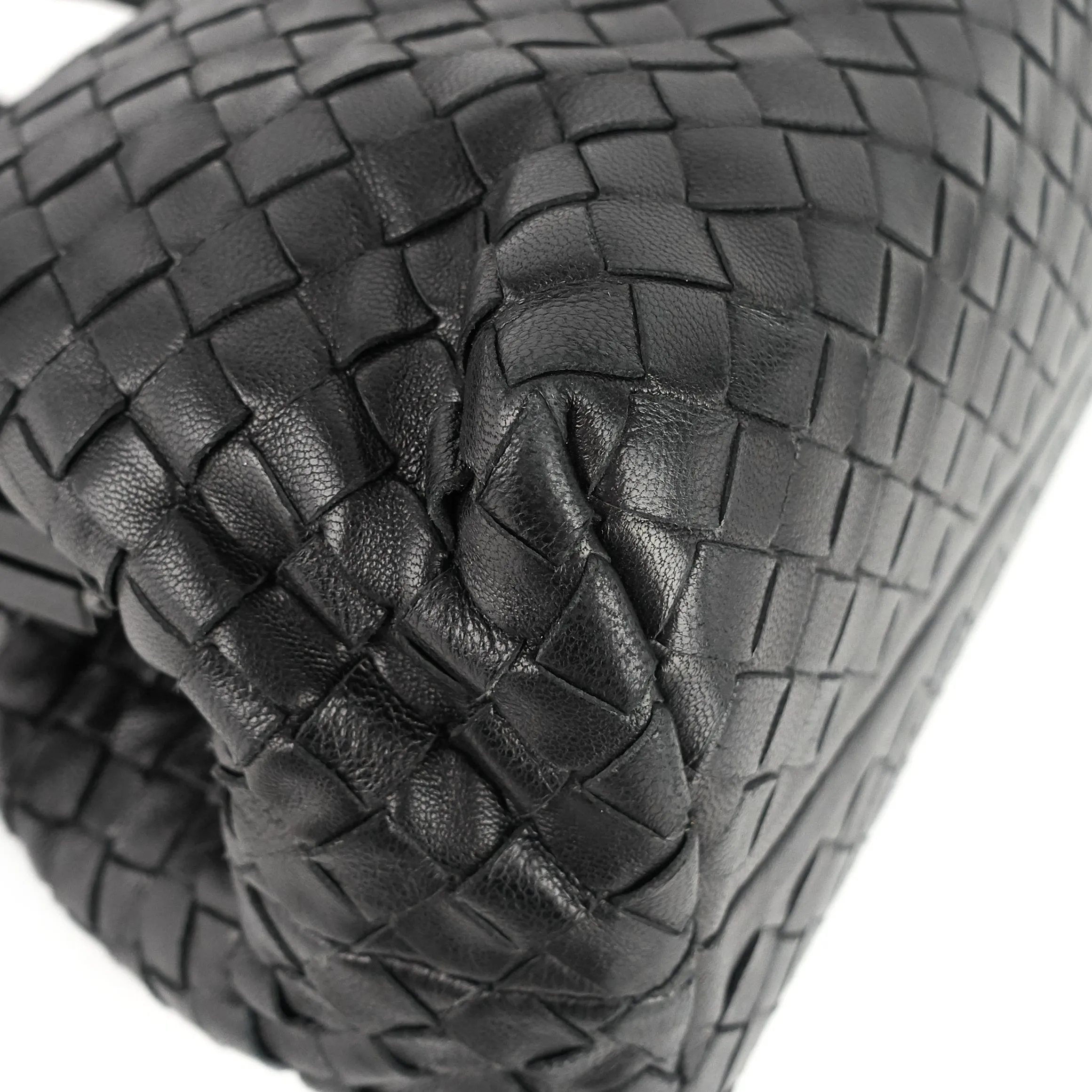 Frame Intrecciato Nappa Leather Bag