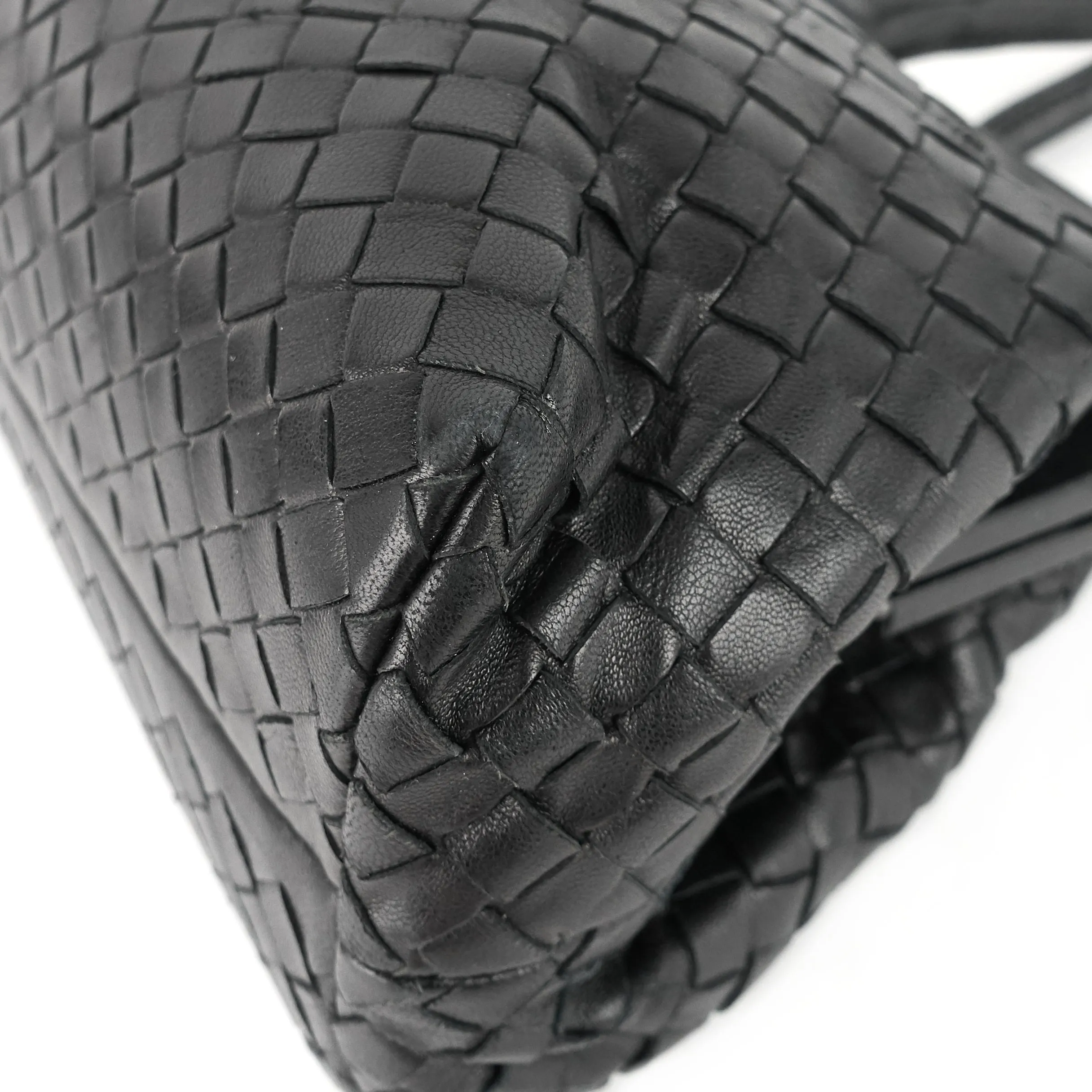 Frame Intrecciato Nappa Leather Bag