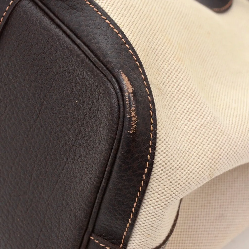 Garden Party 30 Beige Canvas Bag