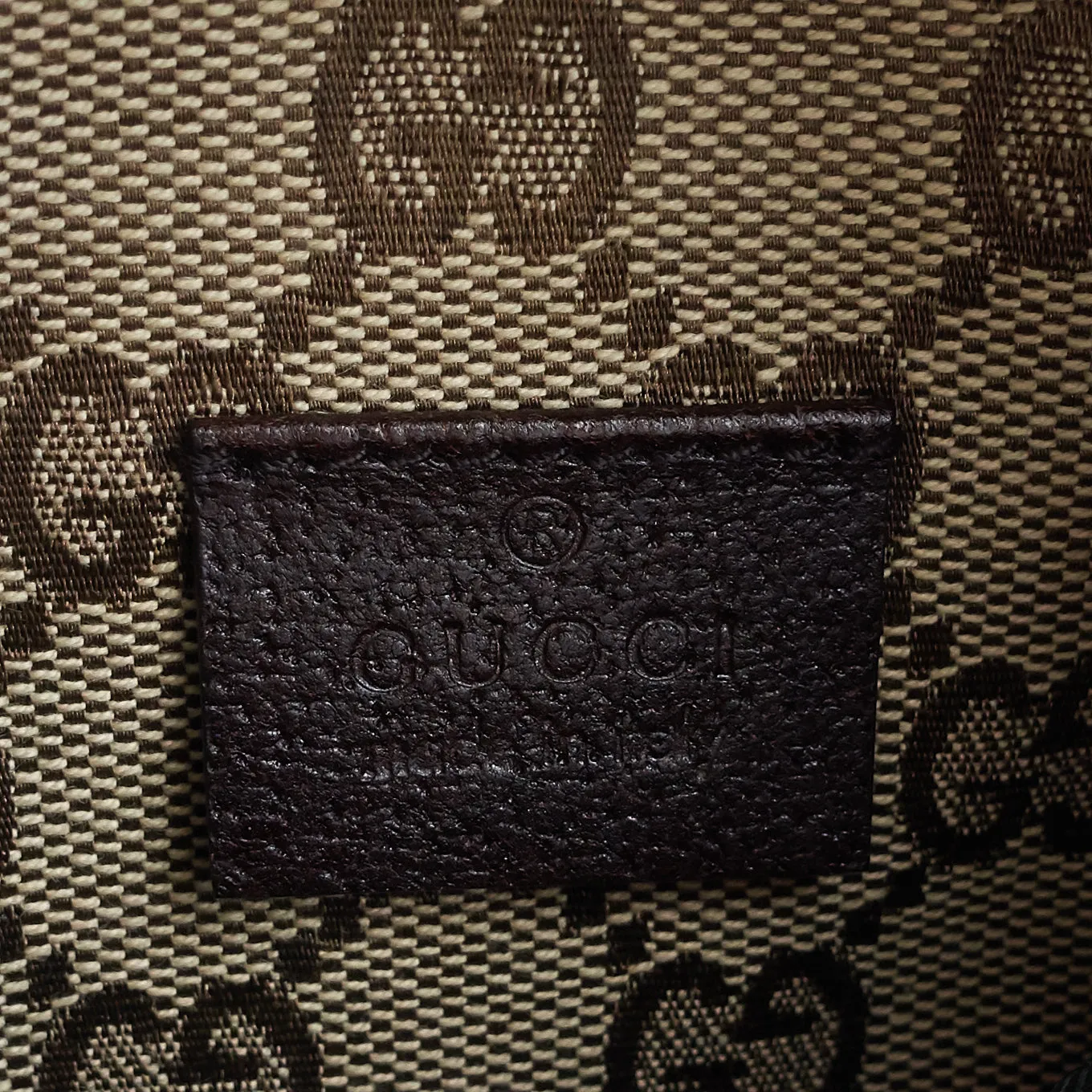 GG Canvas Waist Belt Bag