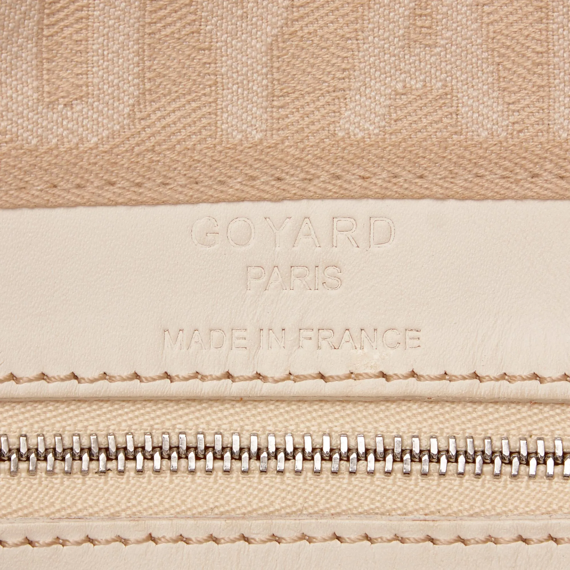 Goyardine Croisiere 35 Waterproof Canvas Handbag