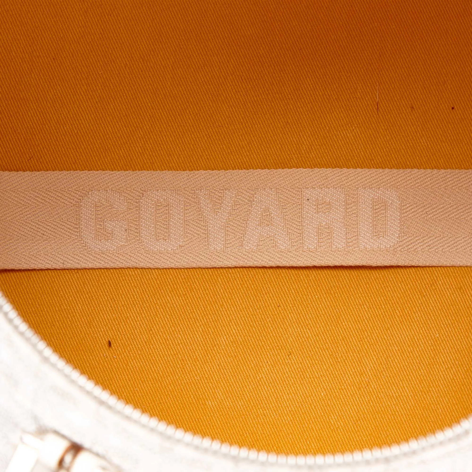 Goyardine Croisiere 35 Waterproof Canvas Handbag