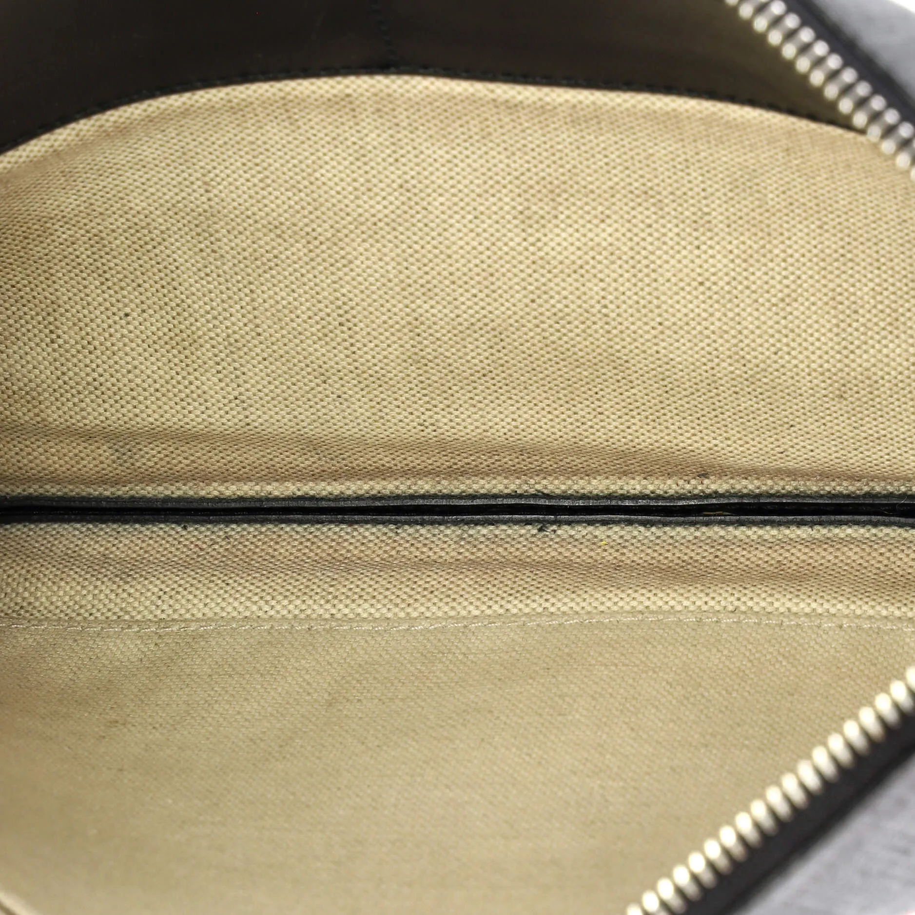 Gucci Zipped Pouch Printed Gg Coated