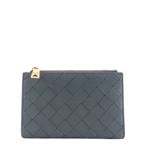 Intrecciato Leather Medium Bifold Wallet